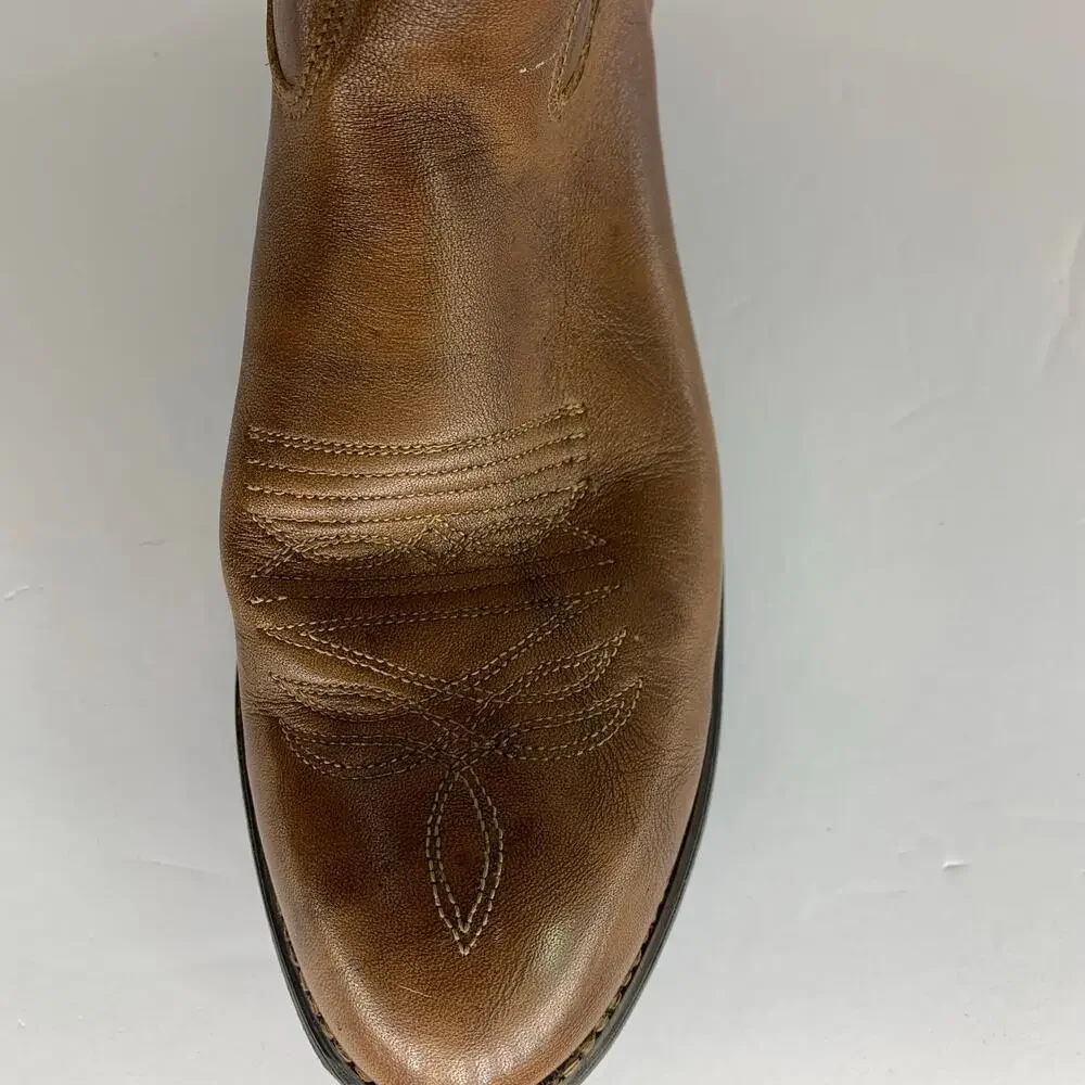 Texas Brand Western Cowboy Boots Brown Men's Size 9M